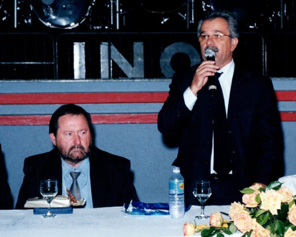 José Fernando de Barros Fraga e Profº. Antônio Francisco Tirintan